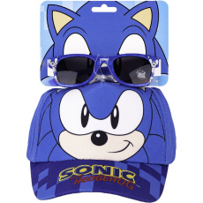 Letní sada (kšiltovka a brýle) Sonic 