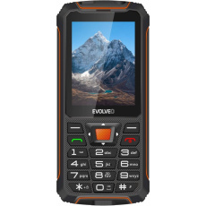 EVOLVEO StrongPhone Z6 DualSIM černo-oranžová