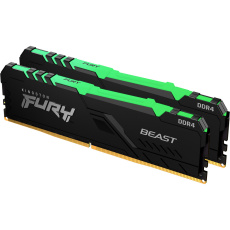 Kingston FURY Beast 16GB 3600MHz DDR4 CL17 DIMM (2x8GB) RGB