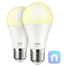 Niceboy chytrá žárovka ION SmartBulb AMBIENT 9W - E27 SET 2 ks