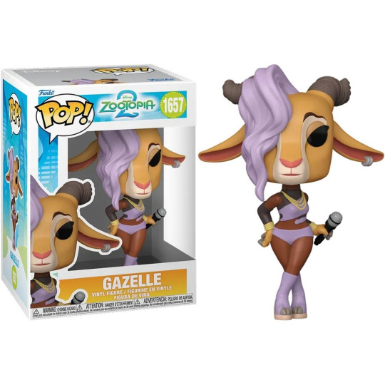 Funko POP! #1657 Disney: Zootopia 2 - Gazelle Funko POP! #1657 Disney: Zootopia 2 - Gazelle