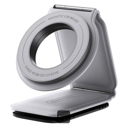 Baseus PrimeTrip C02 magnetický držák do auta na palubní desku šedý Baseus PrimeTrip C02 magnetický držák do auta na palubní desku šedý
