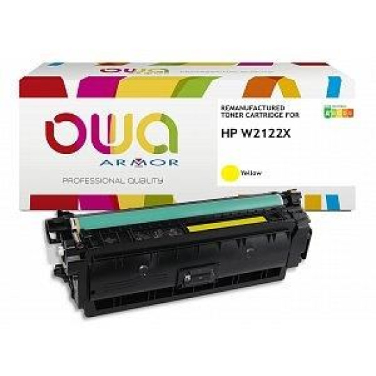 OWA Armor toner pro HP CLJ Enterprise M554dn yellow, 10.000 str., komp.s W2122X