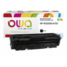 OWA Armor toner pro HP CLJ Pro MFP M450 černý, level man., 7.500 str., komp.s W2030X