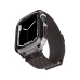 Spigen Metal Fit Pro řemínek s pouzdrem Apple Watch 9/8/7 (45mm) grafitový