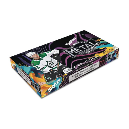 Hokejové karty 2024-25 Upper Deck Skybox Metal Universe Hockey Hobby Box