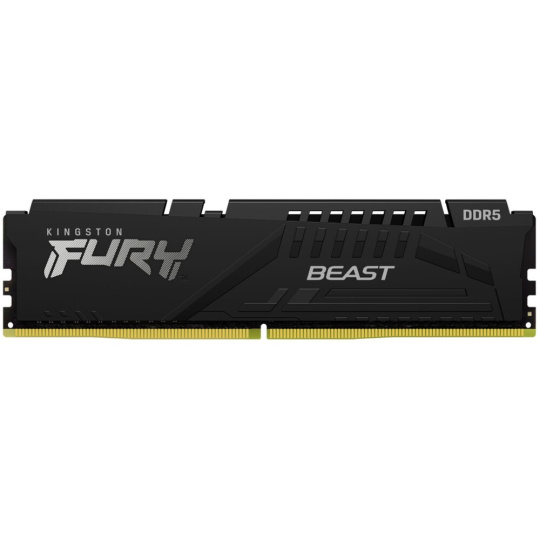 Kingston FURY Beast Black DDR5 16GB 5600MT/s CL40 DIMM (1x16GB) XMP Kingston FURY Beast Black DDR5 16GB 5600MT/s CL40 DIMM (1x16GB) XMP