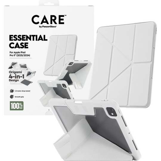 PanzerGlass® CARE 4v1 Essential pouzdro Apple iPad Pro 11" (2025/2024) šedé PanzerGlass® CARE 4v1 Essential pouzdro Apple iPad Pro 11" (2025/2024) šedé