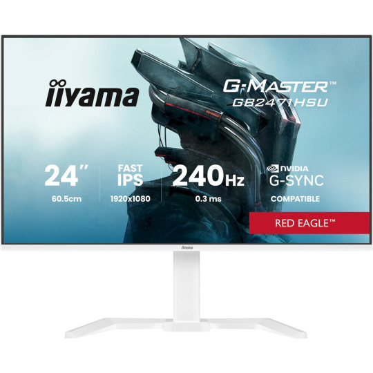iiyama G-Master RedEagle GB2471HSU-W1 herní monitor 24"