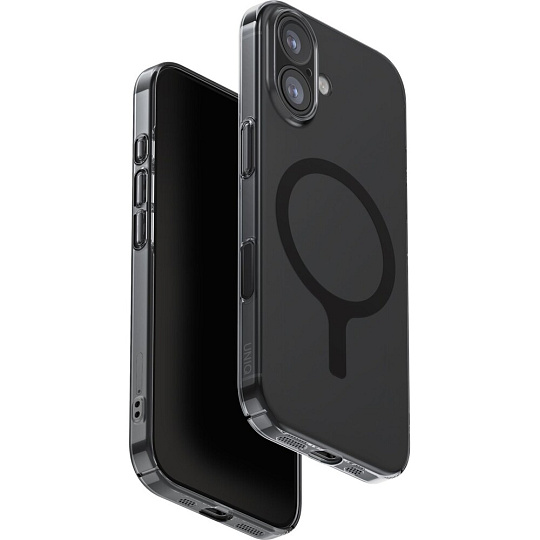 UNIQ Airsuit MagClick MagSafe kryt iPhone 17 Glossy Smoke