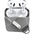Aulumu A29 Geometric Case pouzdro AirPods 4 Gray