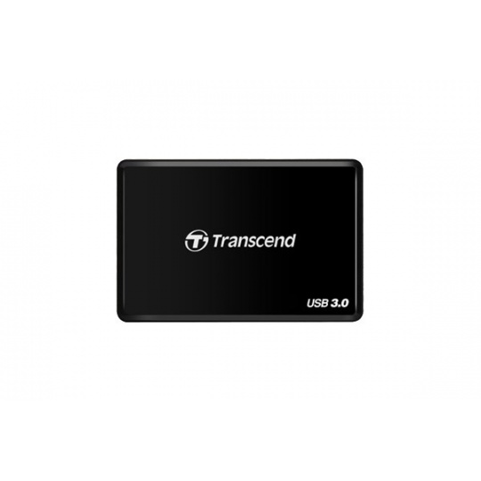 TRANSCEND Card Reader RDF2, USB 3.0, Black