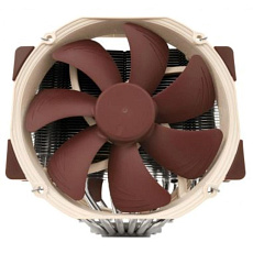 NOCTUA Chladič CPU NH-D15, 2x 140mm, LGA1851, AM5, hnědá/stříbrná