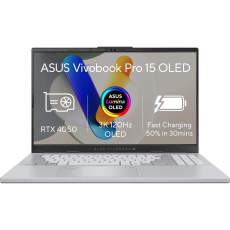 ASUS Vivobook Pro 15 OLED (N6506CU-OLED013X) stříbrný + 3 roky záruka po registraci ASUS Vivobook Pro 15 OLED (N6506CU-OLED013X) stříbrný + 3 roky záruka po registraci