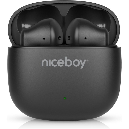 Niceboy Beans 4 POP onyx bezdrátová sluchátka černá