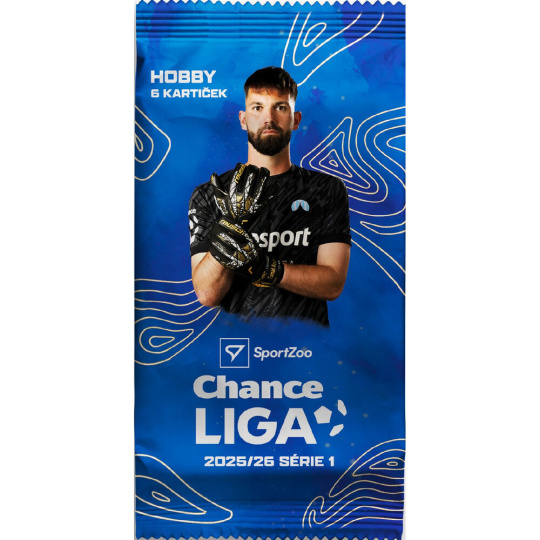 Fotbalové karty SportZoo Chance Liga 2025/26 - 1. série Hobby balíček