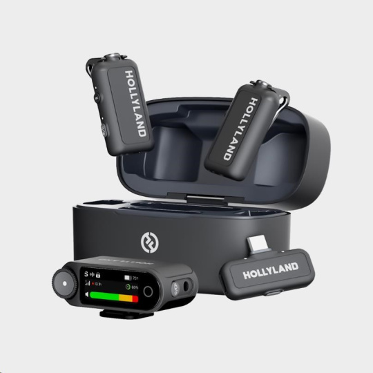Hollyland LARK MAX 2 Combo with Camera RX + USB-C RX Hollyland LARK MAX 2 Combo with Camera RX + USB-C RX