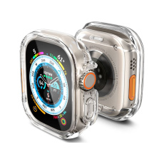 Spigen Ultra Hybrid kryt Apple Watch Ultra 3/2/1 (49mm) čirý