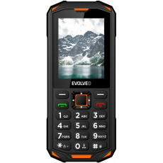 EVOLVEO StrongPhone X5 DualSIM černo-oranžová