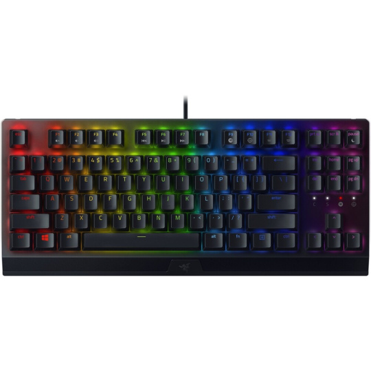 Razer BlackWidow V3 Tenkeyless Green Switch (US) černá