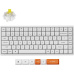 Keychron K2 Max herní klávesnice (US) bílá