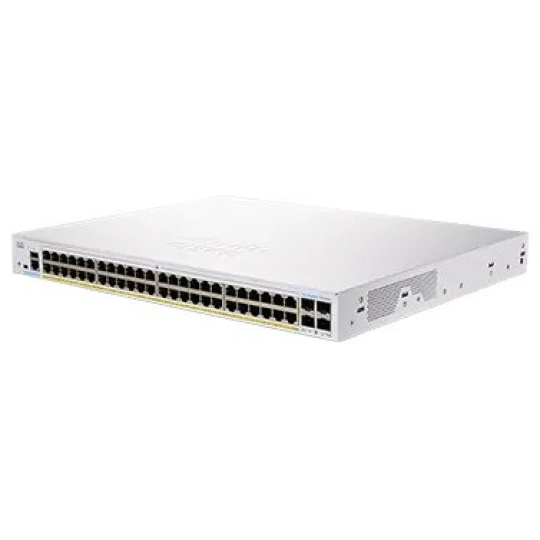 Cisco switch CBS250-48PP-4G (48xGbE,4xSFP,48xPoE+,195W) - REFRESH