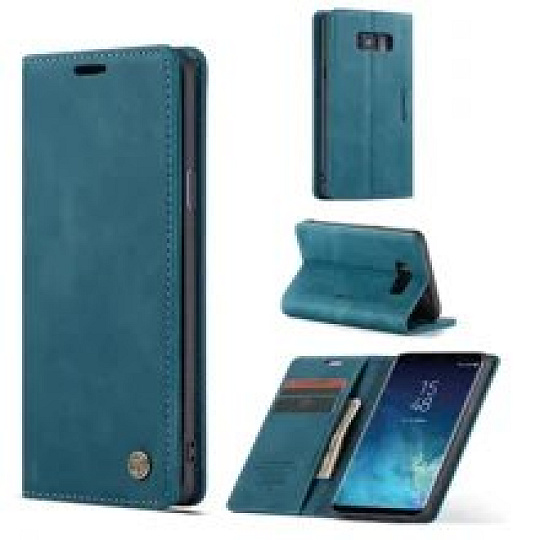 Pouzdro 4OK Book stand window Samsung G955 Galaxy S8 Plus - černé