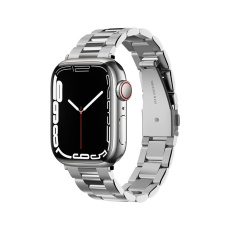 Spigen Modern Fit Watch Band Apple Watch 41mm/40mm/38mm stříbrný