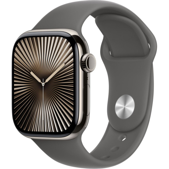 Apple Watch 42/41/40/38mm skálově šedý sportovní řemínek M/L