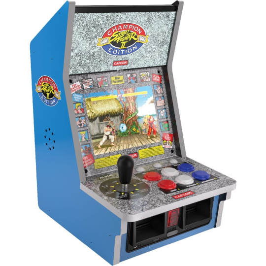 Evercade Alpha Street Fighter Bartop Arcade stolní retro arkádový automat