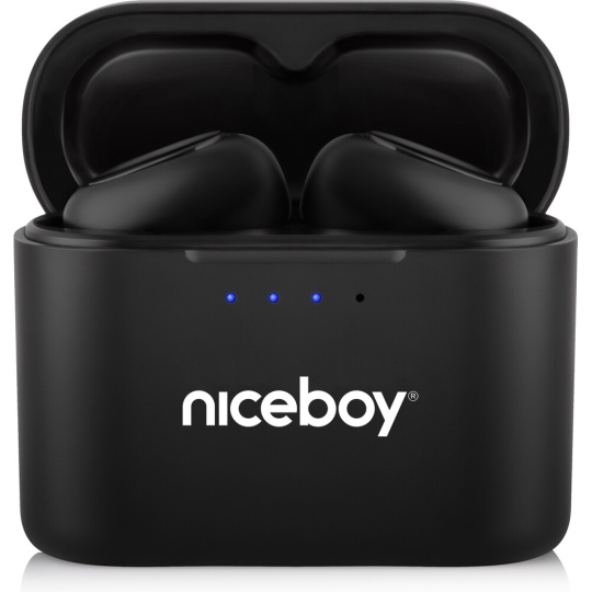 Niceboy HIVE Podsie 4 bezdrátová sluchátka černá