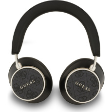 Guess PU Leather 4G Classic Logo ENC Bezdrátová sluchátka černá Guess PU Leather 4G Classic Logo ENC Bezdrátová sluchátka černá
