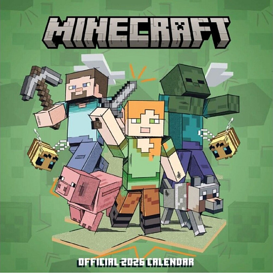 Kalendář Minecraft 2026