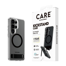 PanzerGlass® CARE Kickstand Qi kryt Samsung Galaxy S26 čirý/černý