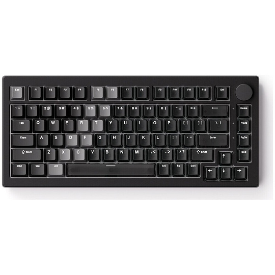 Akko 5075 V3 Akko Frost Pink bezdrátová herní klávesnice (US) černošedá