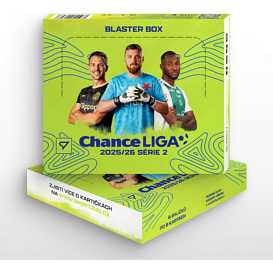 Fotbalové karty SportZoo Chance Liga 2025/26 - Blaster box