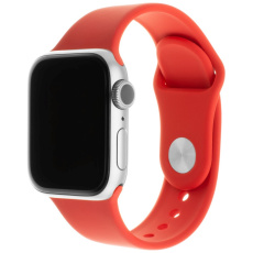 FIXED Silicone Strap silikonový řemínek set Apple Watch 42 mm/44 mm červený