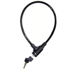 Master Lock Ocelové lanko na kolo 8269EURDPRO_65cm, černé Master Lock Ocelové lanko na kolo 8269EURDPRO_65cm, černé