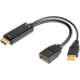 PREMIUMCORD adaptér HDMI to DisplayPort s napájením