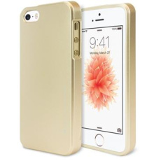 POUZDRO MERCURY iJELLY METAL iPhone 5 / 5S / 5SE zlaté
