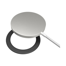 FIXED MagPlate magnetická nálepka pro použití technologie MagSafe černá
