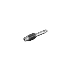 PremiumCord adaptér mono jack 6,35 mm male - Cinch female 