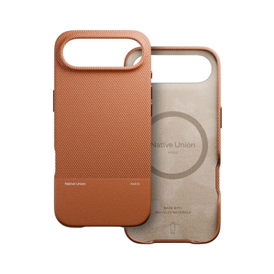 Native Union (RE)Classic MagSafe kryt z recyklovaného materiálu iPhone Air tan