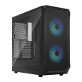Fractal Design Focus 2 RGB Black TG Clear Tint