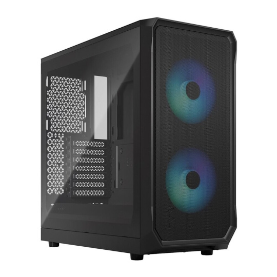 Fractal Design Focus 2 RGB Black TG Clear Tint