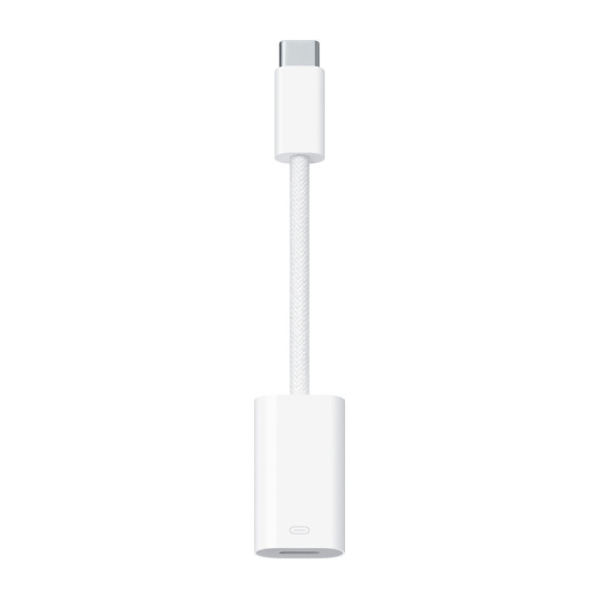 Apple USB-C - Lightning adaptér bílý