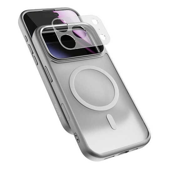 Epico HeroMatte Pro Mag+ MagSafe kryt iPhone 17 Pro šedý