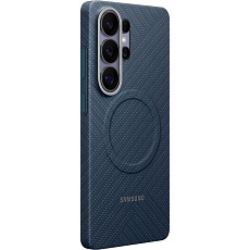 Samsung Carbon Case s MagSafe kryt Galaxy S26 Ultra tmavě modrý Samsung Carbon Case s MagSafe kryt Galaxy S26 Ultra tmavě modrý