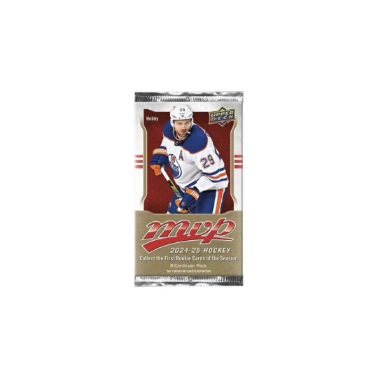 Hokejové karty 2024-25 Upper Deck MVP Hockey Hobby balíček