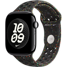 Apple Watch 49/46/45/44mm Midnight Black sportovní řemínek Nike S/M Apple Watch 49/46/45/44mm Midnight Black sportovní řemínek Nike S/M